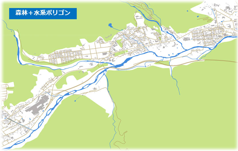 森林ポリゴン