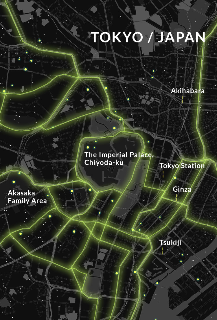 HIGH-QUALITY MAPS OF JAPAN AND SOUTHEAST ASIAN COUNTRIES