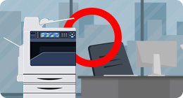 社内などインハウスの印刷利用は追加費用なし